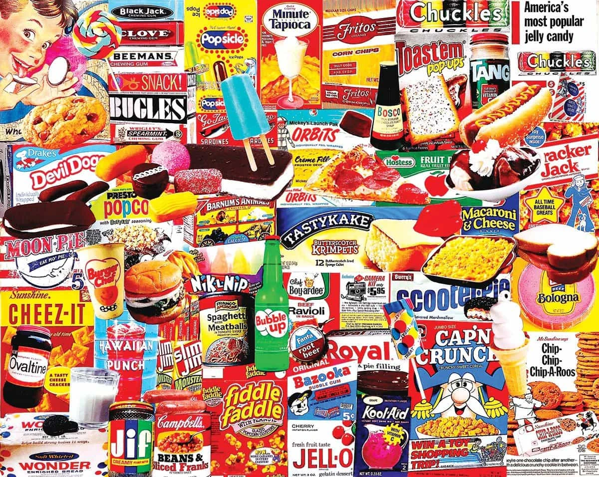 Things I Ate As A Kid (1110pz) - 1000 Piece Jigsaw Puzzle 3 Things I Ate As A Kid (1110pz) - 1000 Piece Jigsaw Puzzle