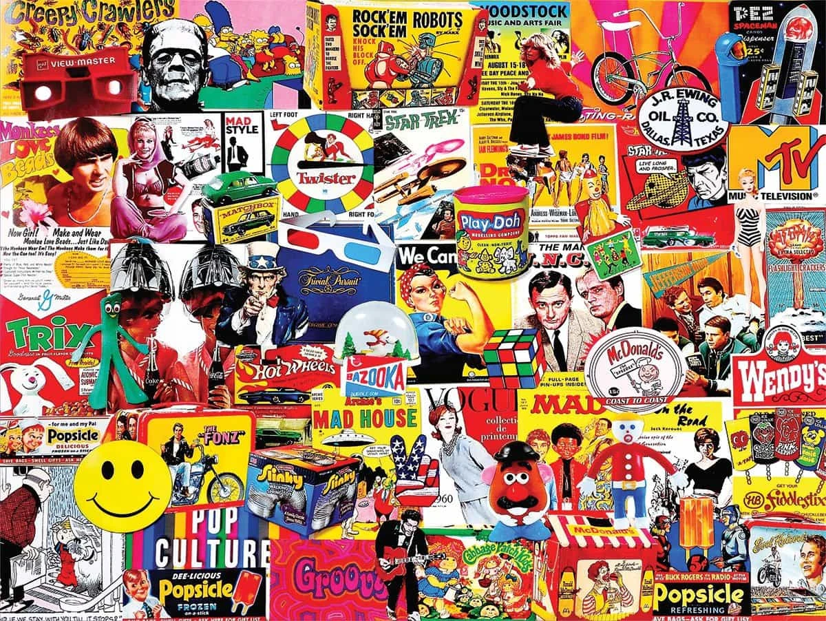 Pop Culture (1148pz) - 1000 Pieces 3 Pop Culture (1148pz) - 1000 Pieces