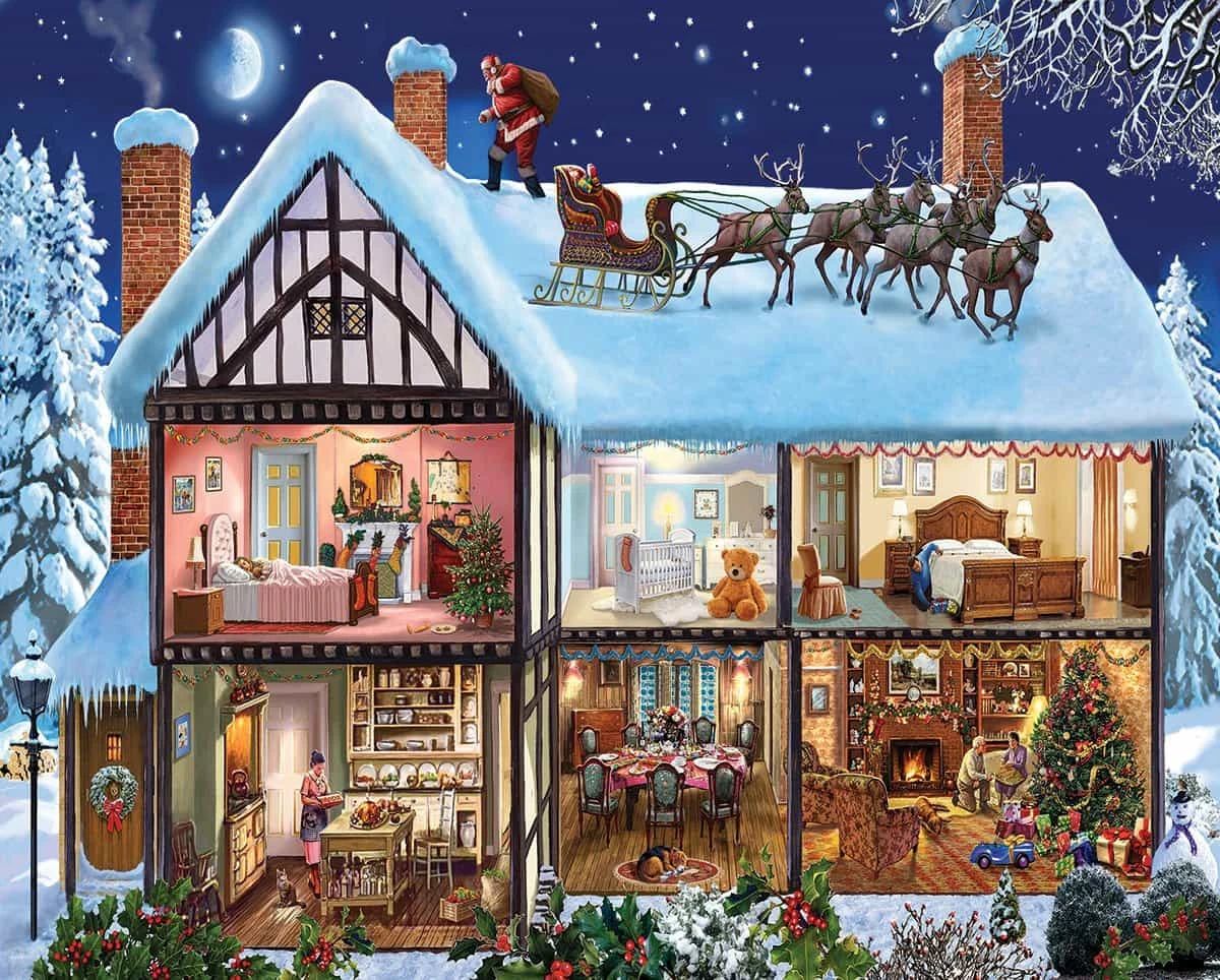 Christmas House (1177pz) - 1000 Pieces 3 Christmas House (1177pz) - 1000 Pieces