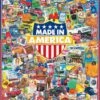 Made In America (1183pz) - 1000 Piece Jigsaw Puzzle 2 Made In America (1183pz) - 1000 Piece Jigsaw Puzzle -WHITE MOUNTAIN PUZZLES Sales 1183 made in america 1200