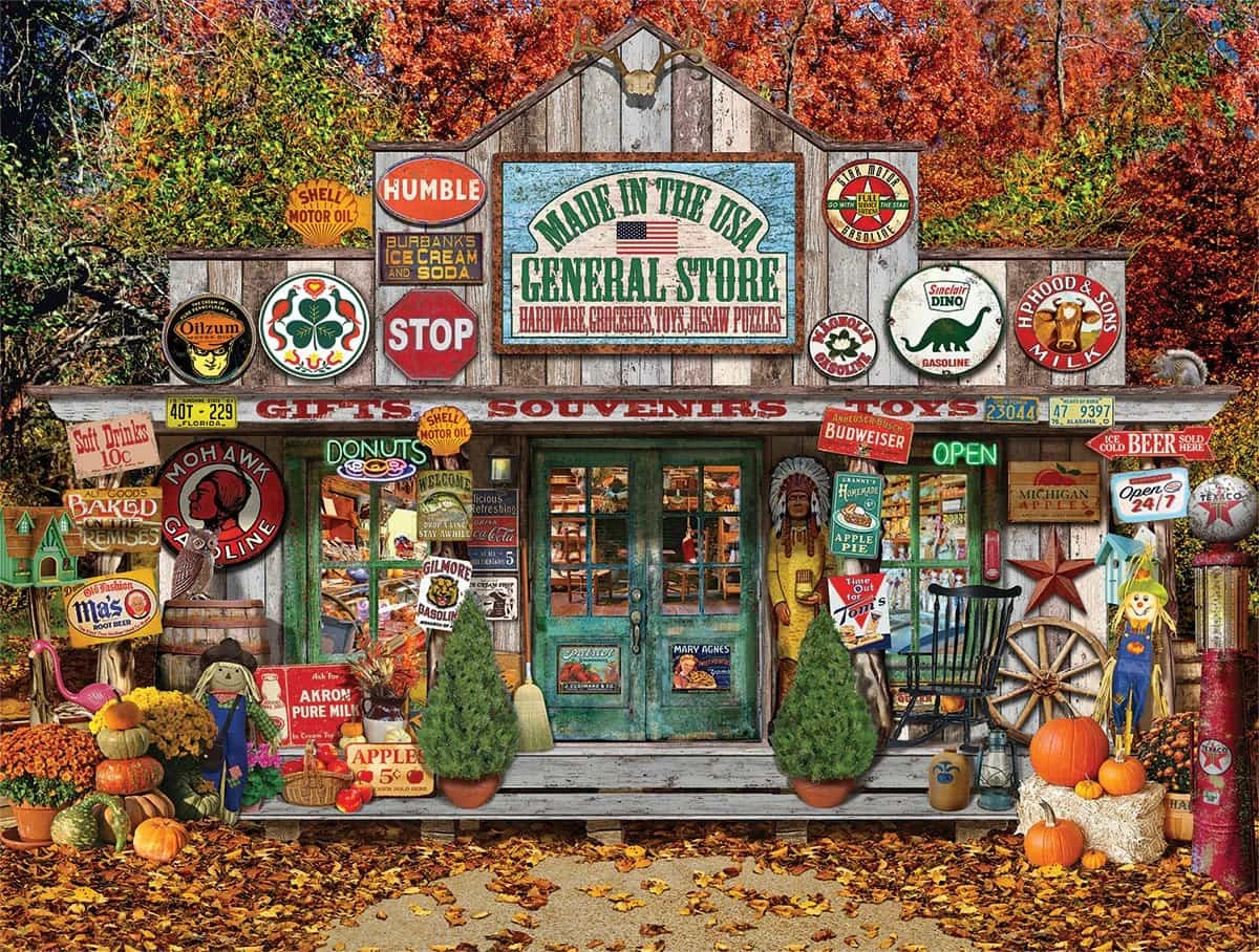 General Store (1217pz) - 1000 Piece Jigsaw Puzzle 3 General Store (1217pz) - 1000 Piece Jigsaw Puzzle