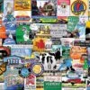 I Love Vermont (1294pz) - 1000 Piece Jigsaw Puzzle 1 I Love Vermont (1294pz) - 1000 Piece Jigsaw Puzzle -WHITE MOUNTAIN PUZZLES Sales 1294 i love vermont 1200
