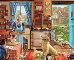 Cozy Kitchen (1300pz) - 300 Piece Jigsaw Puzzle