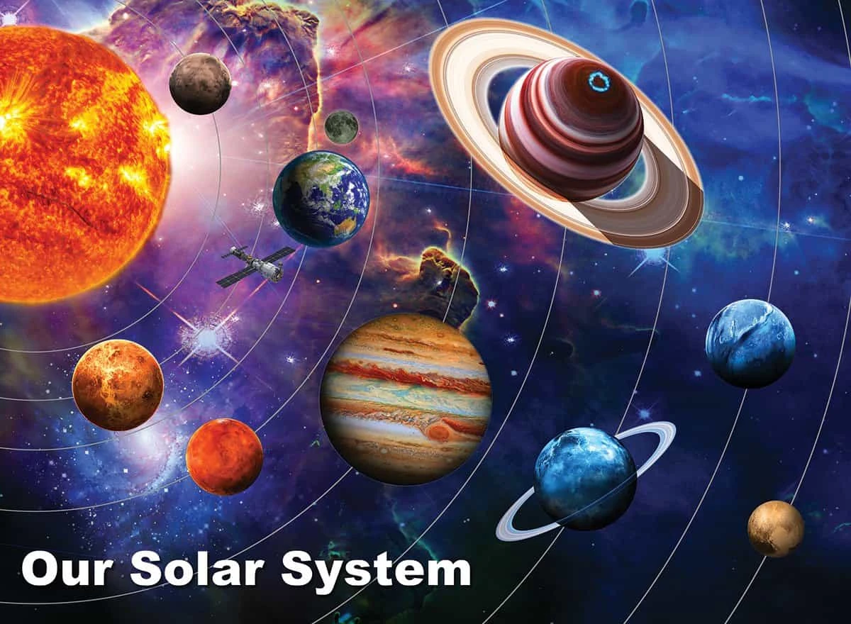 Solar System (1310pz) - 300 Piece Jigsaw Puzzle 3 Solar System (1310pz) - 300 Piece Jigsaw Puzzle