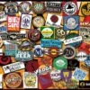 North Carolina Craft Beer (1324pz) - DISCONTINUED 2 North Carolina Craft Beer (1324pz) - DISCONTINUED -WHITE MOUNTAIN PUZZLES Sales 1324 NC craft beer 1200