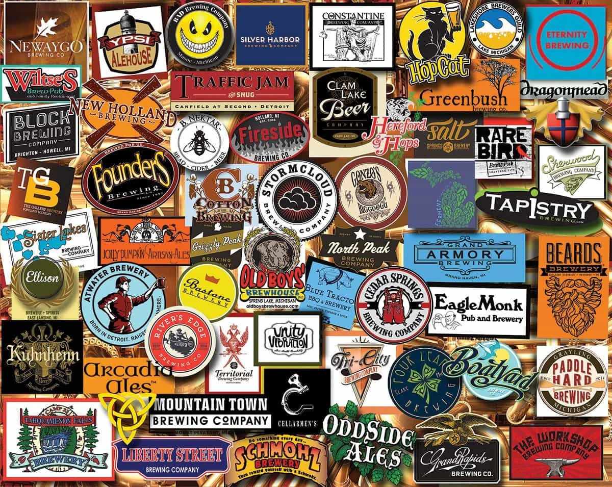 Michigan Beer (1334pz) - 1000 Piece Jigsaw Puzzle 3 Michigan Beer (1334pz) - 1000 Piece Jigsaw Puzzle