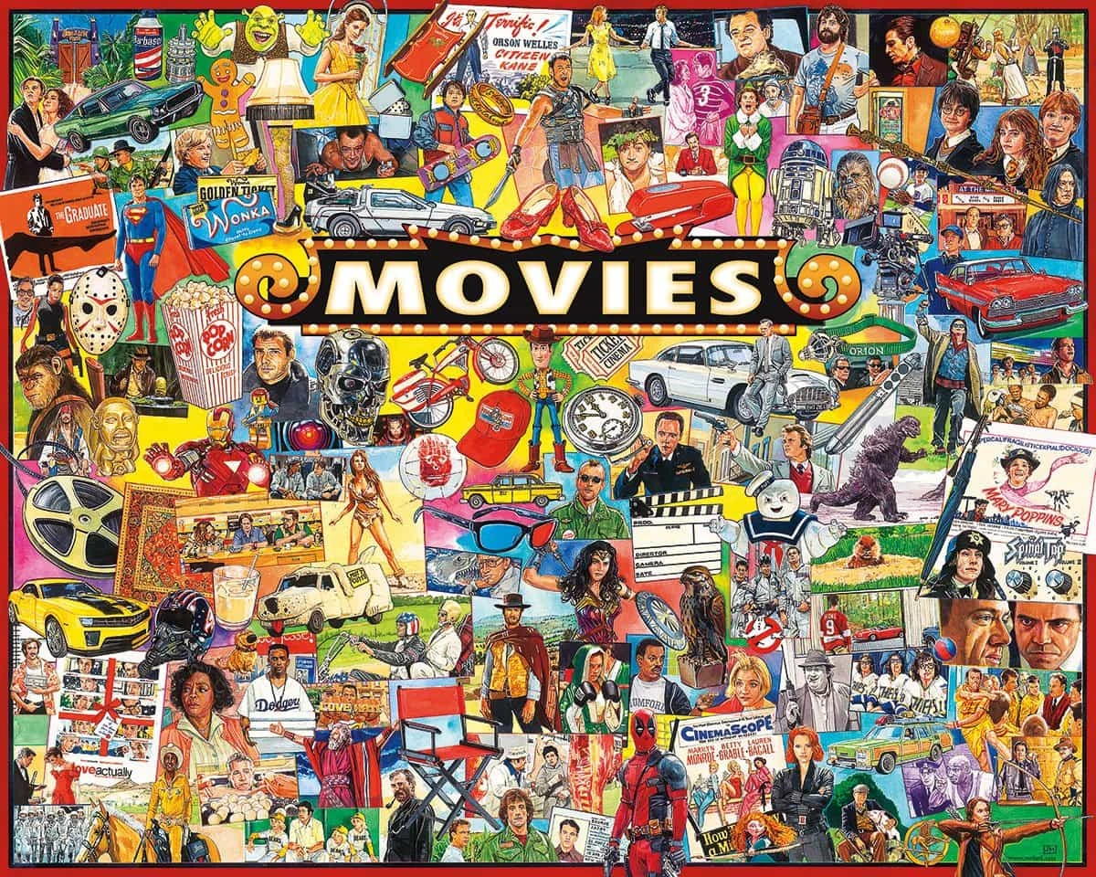 The Movies (1338pz) - 1000 Pieces 3 The Movies (1338pz) - 1000 Pieces