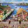 Lobster Pound (1385pz) - 1000 Piece Jigsaw Puzzle 1 Lobster Pound (1385pz) - 1000 Piece Jigsaw Puzzle -WHITE MOUNTAIN PUZZLES Sales 1385 lobster pound 1200