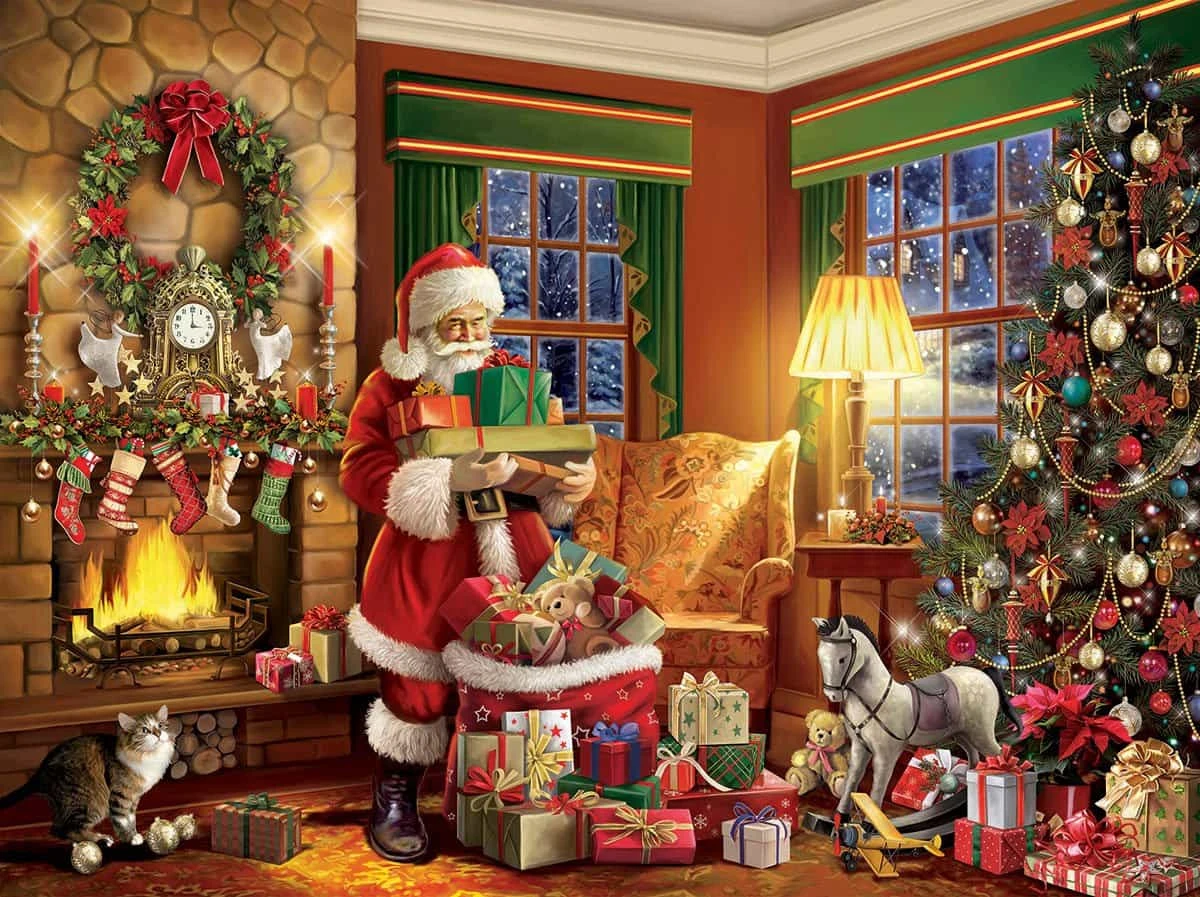 Delivering Gifts (1409pz) - 500 Pieces 3 Delivering Gifts (1409pz) - 500 Pieces
