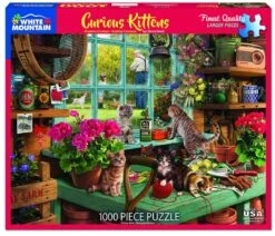 Curious Kittens (1414pz) - 1000 Piece Jigsaw Puzzle