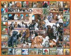 World Of Dogs (141pz) - 1000 Piece Jigsaw Puzzle