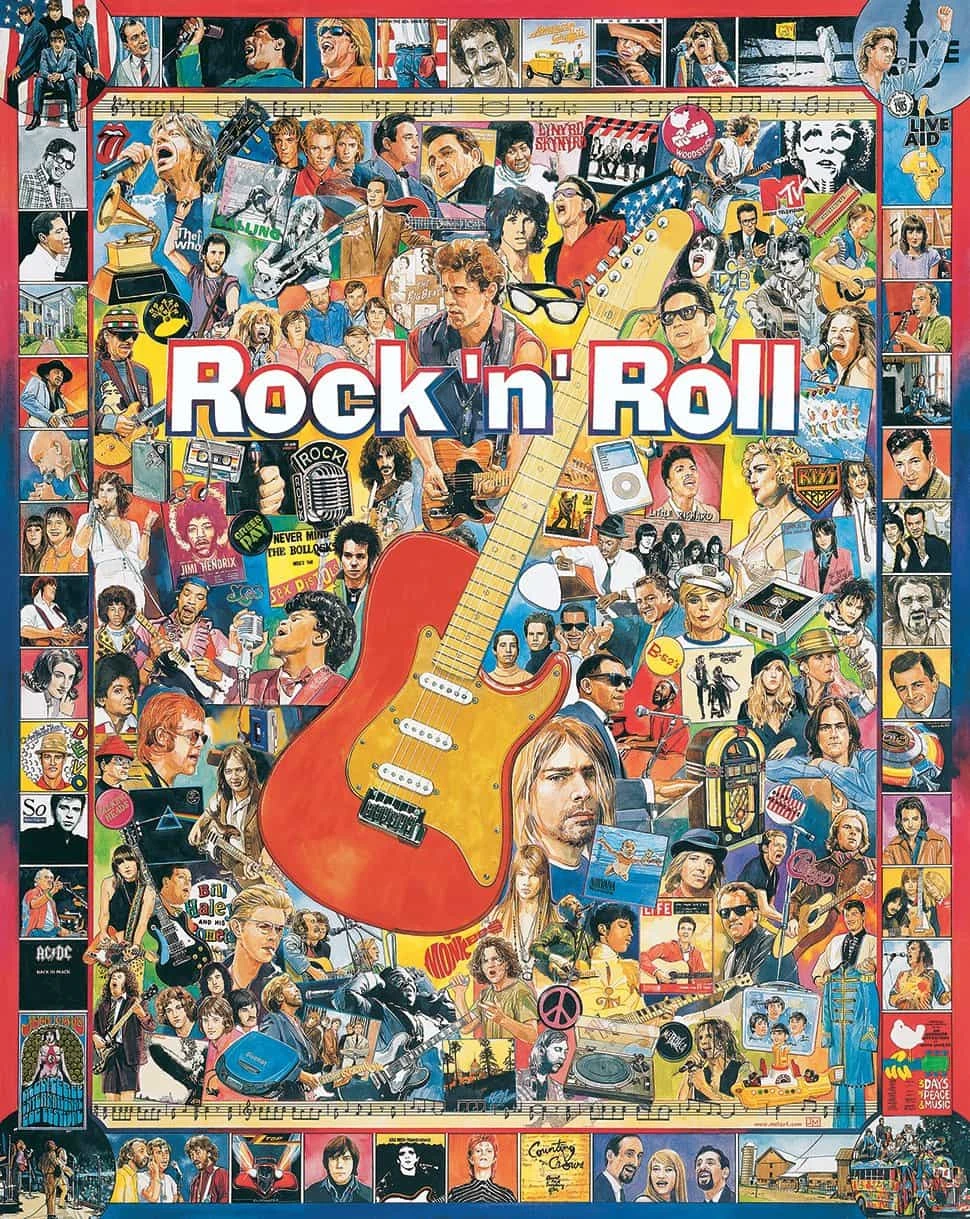 Rock 'n' Roll (409pz) - 1000 Piece Jigsaw Puzzle 3 Rock 'n' Roll (409pz) - 1000 Piece Jigsaw Puzzle