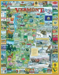 Vermont (655pz) - 1000 Piece Jigsaw Puzzle