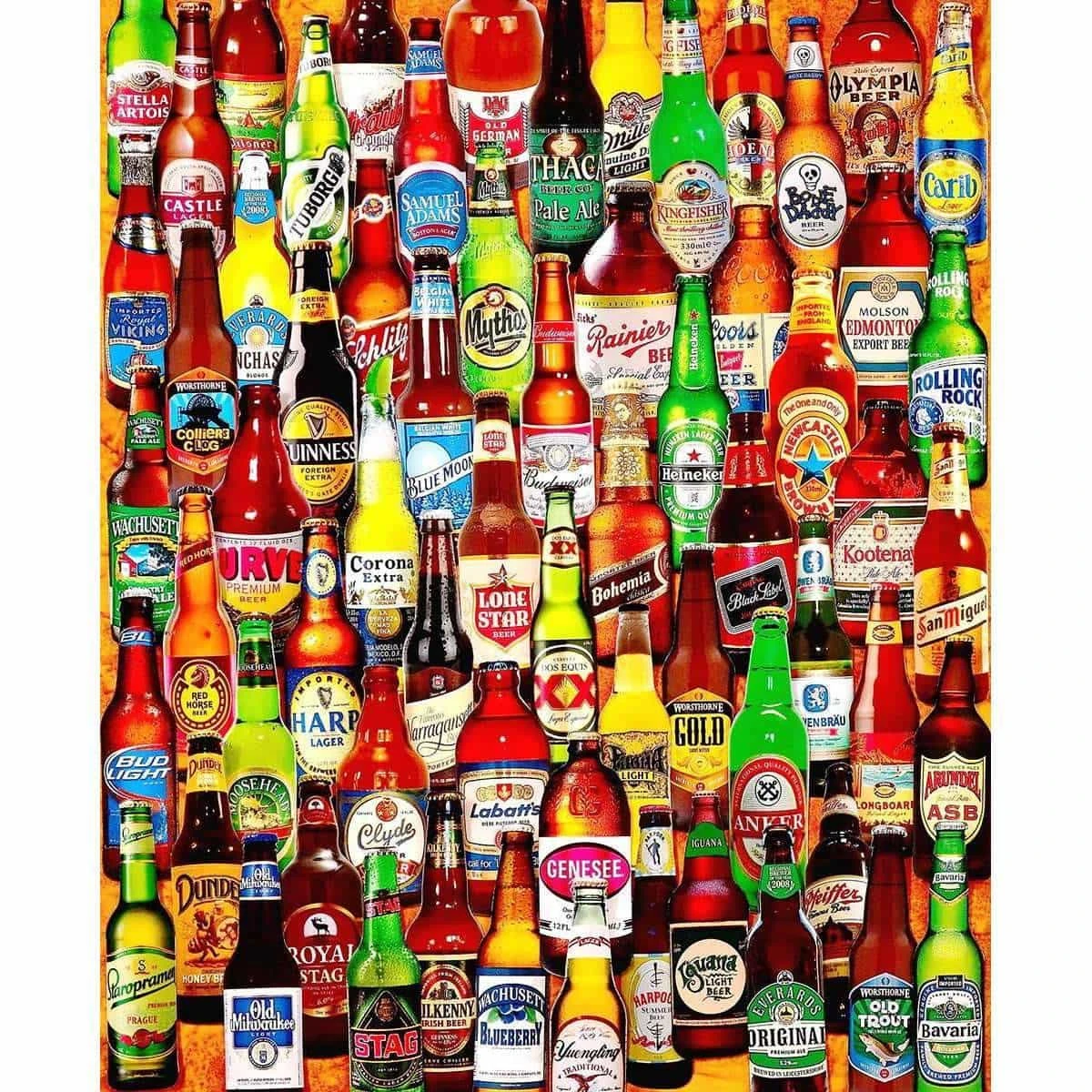99 Bottles Of Beer On The Wall (1047pz) - 1000 Piece Jigsaw Puzzle 3 99 Bottles Of Beer On The Wall (1047pz) - 1000 Piece Jigsaw Puzzle