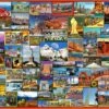 Best Places In America (1119pz) - 1000 Piece Jigsaw Puzzle 1 Best Places In America (1119pz) - 1000 Piece Jigsaw Puzzle -WHITE MOUNTAIN PUZZLES Sales Best Places In America Updated sample 3