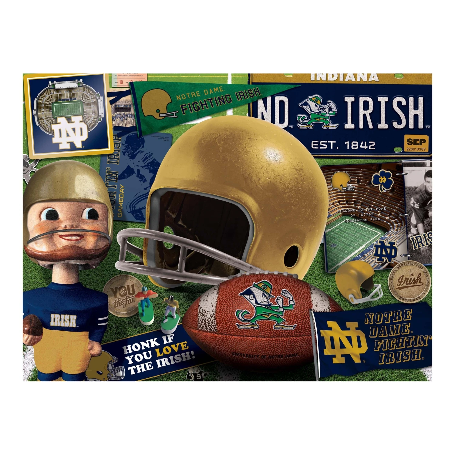 Notre Dame Fighting Irish (950455) - 500 Pieces 4 Notre Dame Fighting Irish (950455) - 500 Pieces - Image 2