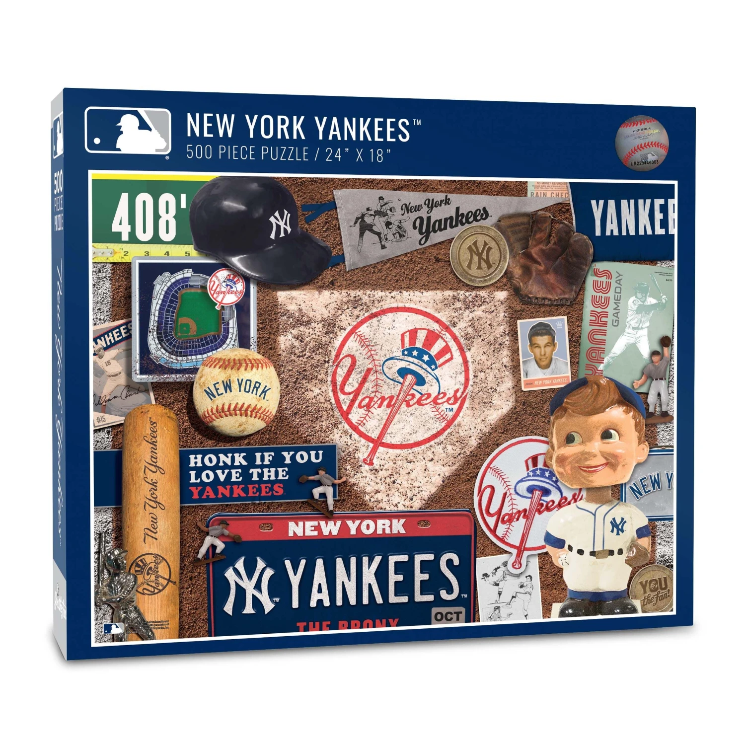 NY Yankees - Retro (951148) - 500 Pieces 3 NY Yankees - Retro (951148) - 500 Pieces - Image 2