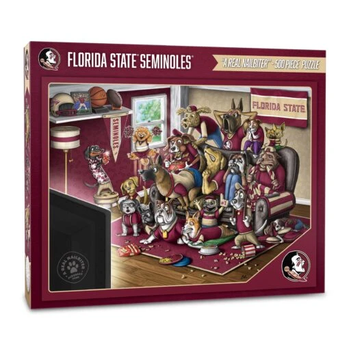 Florida State Seminoles Purebred (2502878) - 500 Piece Jigsaw Puzzle 5 Florida State Seminoles Purebred (2502878) - 500 Piece Jigsaw Puzzle -WHITE MOUNTAIN PUZZLES Sales florida state seminoles pb nbl main